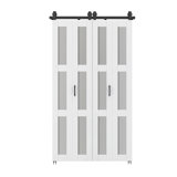48'' X 84'' Glass Bi Fold Door 